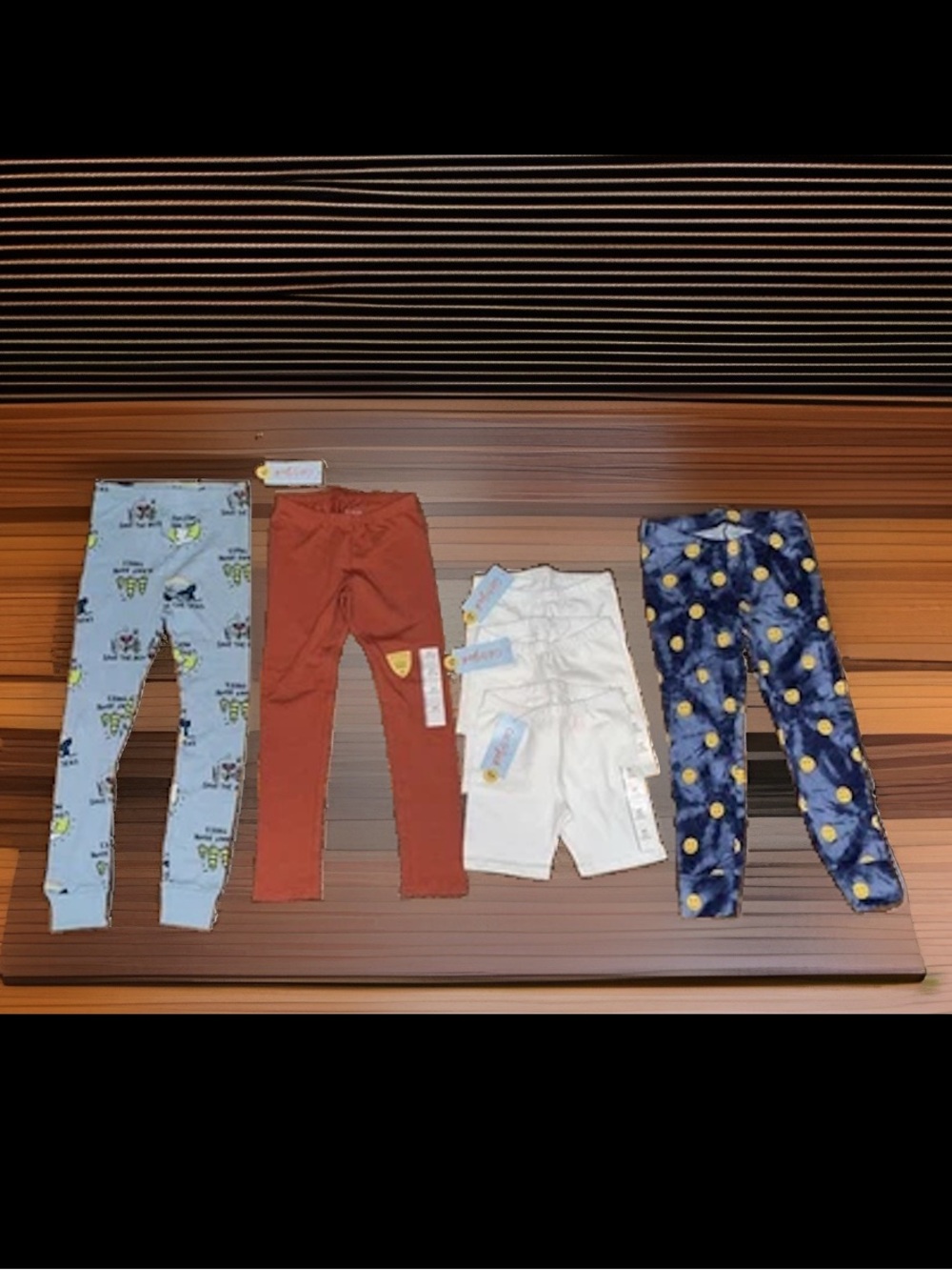 6 Pc Bundle Old Navy/ Cat & Jack Bottoms With Multiple Patterns 4T & 5T New